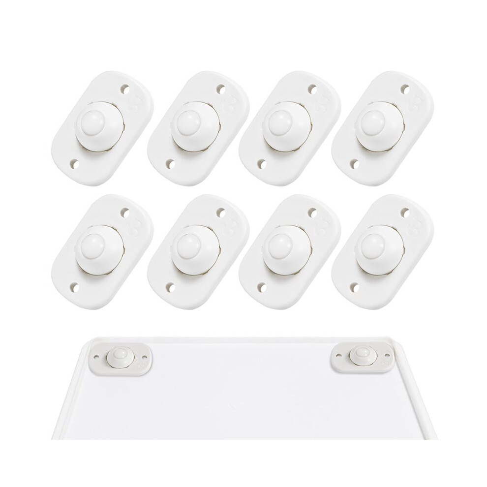 16Pcs Self Adhesive Caster Wheels,Appliance Rollers,Appliance Sliders,Sticky Pulley For 360 Swivel Universal Wheel 6031684231279