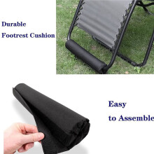 2X Zero Gravity Chair Cushion for Foot Rest, Footrest Cushion for Anti Gravity Folding Recliner, Footrest Padding
