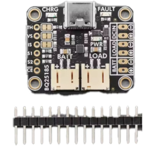 2X 6092 Bq25185 USB-/-/Solarladegerät mit 3,3-V-Buck-Board 1