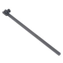 Rectangular Dial Indicator Swivel Clamp - 300mm Aluminum Extension Rod