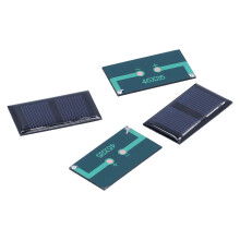 4 Stück 1 V 0,15 W DIY-Solarpanel 4525 mm Polysilizium