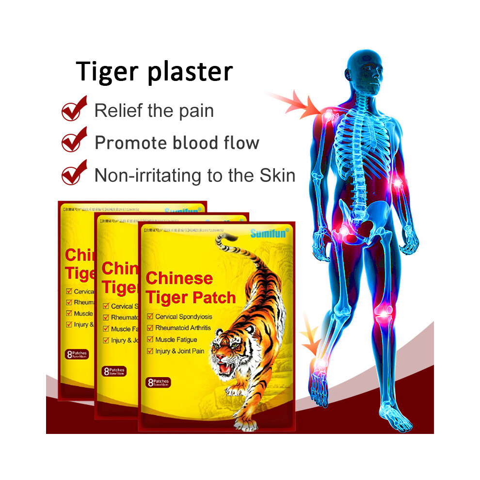 Roc-Electron 8Pcs Chinese Pain Relief Patch For Joint & Arthritis