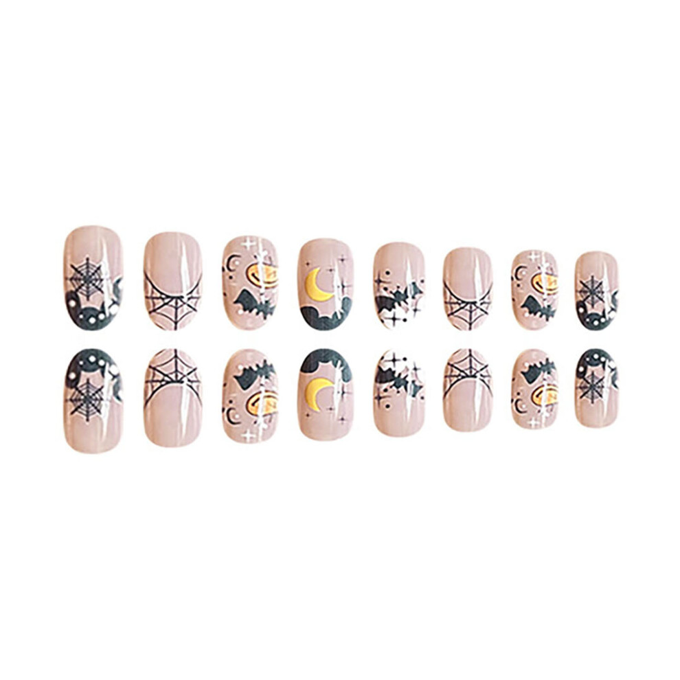 Reach-Tools Halloween Spiderweb Nails 24Pcs