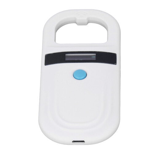 Pet Microchip Scanner LED Display 134.2KHz 125KHz 256 Data Storage