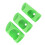 3PCS Foam Pipe Cutter Tool Set | ABS Insulation Cutting Guides (Green) 1