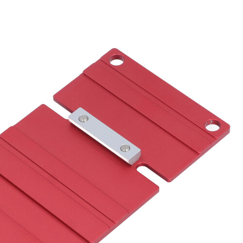Track Saw Angle Stop, 340mm Aluminum Guide Rail for Precise Cuts 2