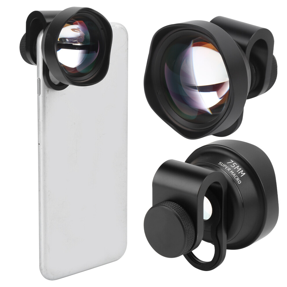 75Mm Macro Lens For Mobile Phones & Ios Pads, 10X Magnification 7601391256378