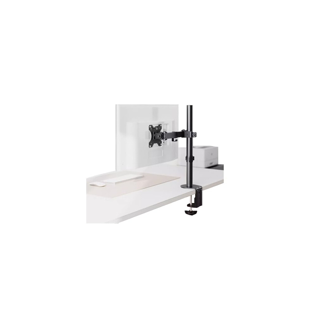Single Monitor Mount For 13Â32 Inch Screens, Full Motion Adjustable Arm With Cclamp And Grommet Base 9330225072065