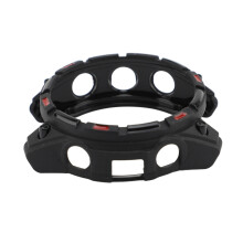 Fenix 8 47 mm TPU-Uhrengehäuse Schwarz-Rot Bumper-Abdeckung