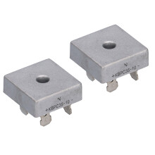 2Pcs Bridge Rectifier Diode KBPC3510 Aluminum Metal Housing 1000V 35A