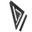 Aluminium Alloy Carpenter Square Ruler Black Triangle Layout Tool for Carpentry 3