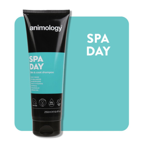 Animology Spa Day Dog Shampoo, 250ml, pH Balanced, Multi Vitamins 1
