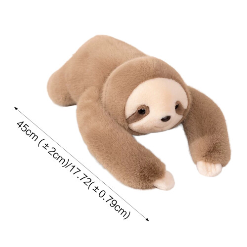 (Sloth) Soft Plush Animal Dolls for Kids - Huggable Gift 1