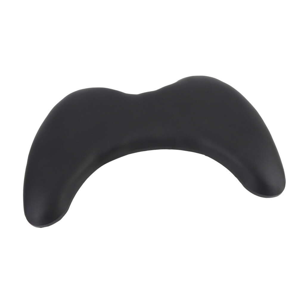 Black Detachable U-Shaped Nail Tech Arm Rest With Pu Leather,