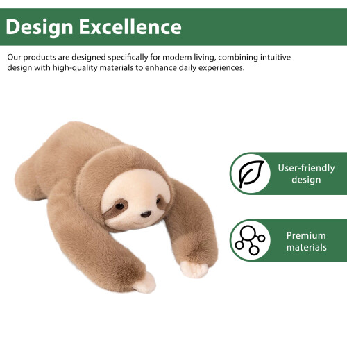 (Sloth) Soft Plush Animal Dolls for Kids - Huggable Gift 2