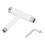 Skate Tool MultiFunction Portable Skateboard Hardware Kit TType Hex Keys White 2