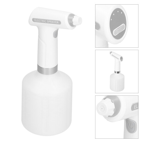 Automatic Electric Plant Spray Bottle 1.5L Touch Setting, Rechargeable