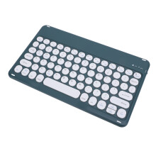 10-Zoll kabellose Tastatur 140mAh grüne runde Tasten