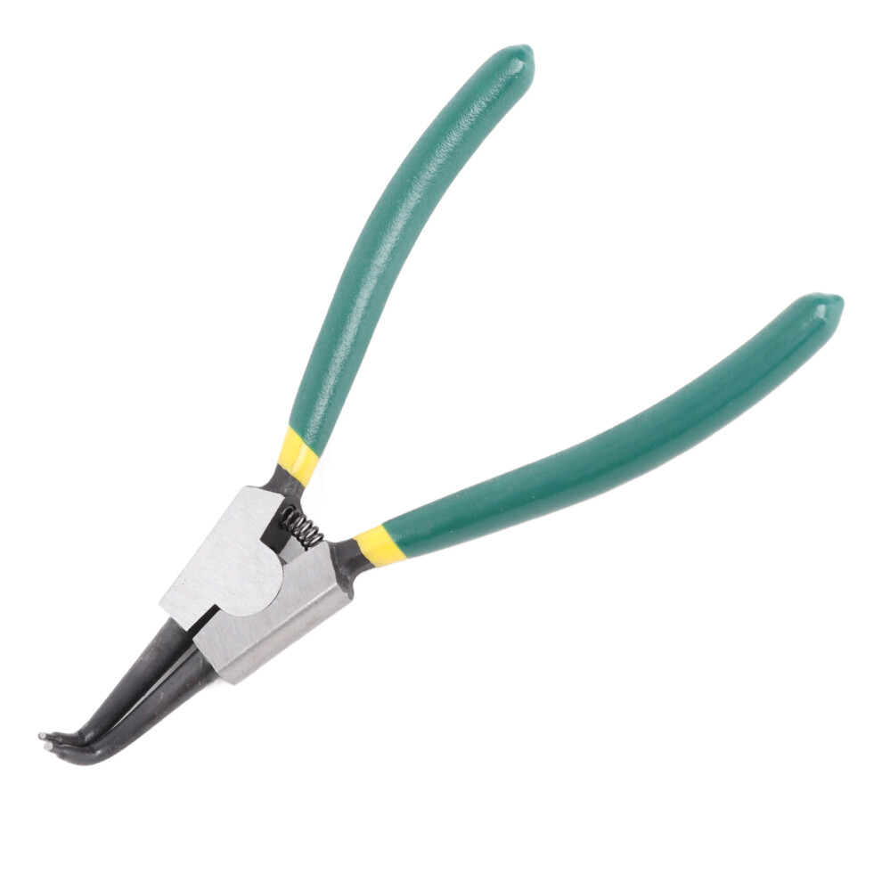 Durable Circlip Pliers With Spring External Bent Clip Plier 6.3 Inch 9361391262066
