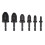 6Pcs Copper Pipe Expander Set for HVAC, Sizes 1/4-7/8 Inch 2