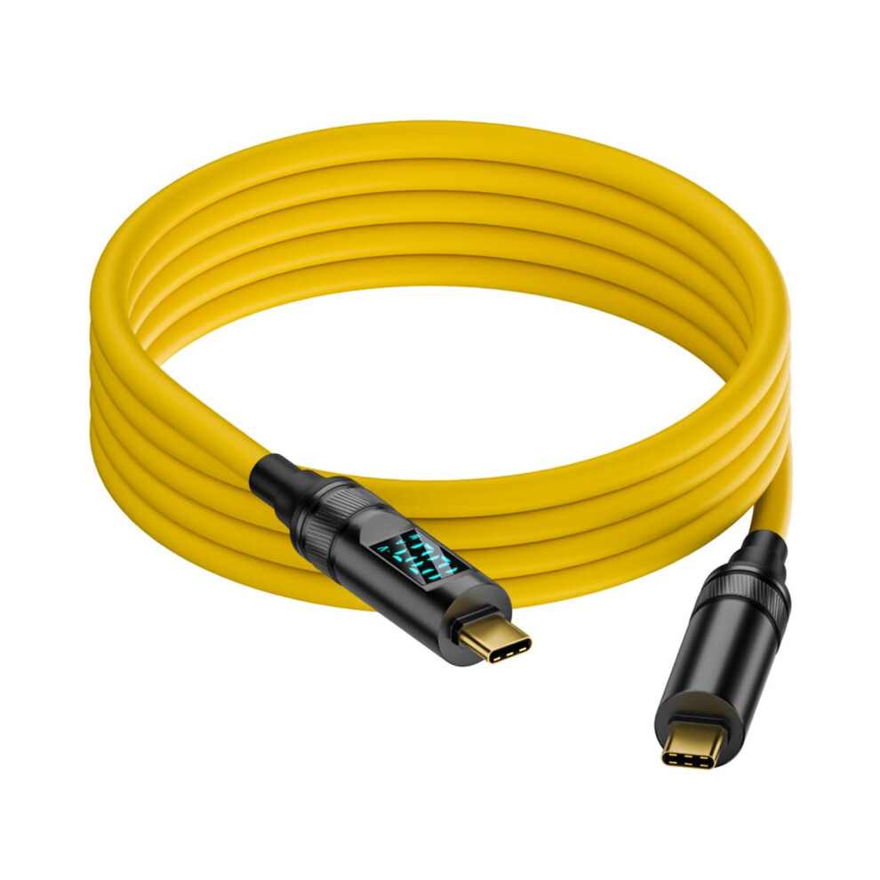 Usb C Pd 100W Fast Charging Cable With Realtime Power Display And 8K Video Output 9330225072720