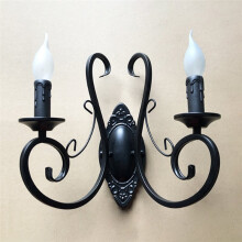 Elegant Retro Industrial Loft Chandelier - Wall Lamp Iron Lamp for Living Room, Bar, and Restaurant