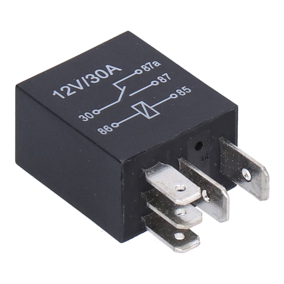 Waterproof 12V Car Relay Set 10Pcs 30A For Fog Lamps & Aircon Violet 5 Pin 5071391263300