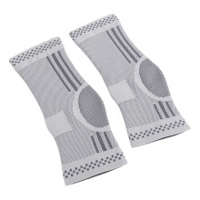 Breathable Ankle Brace Compression Sleeve, High Flexibility, L