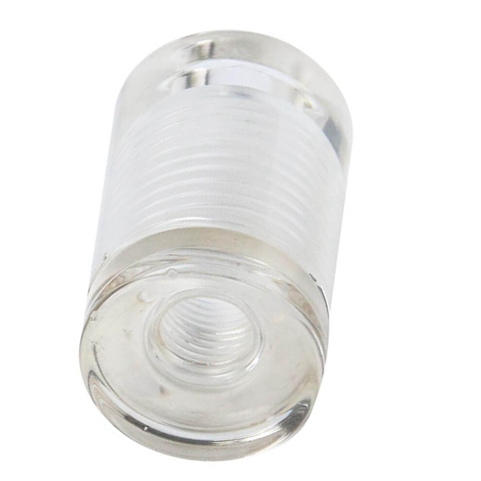 24Pcs Clear Standoffs, 3/4X1inch Acrylic Standoff Screws, Wall Sign Standoff Mounting Hardware,Advertising Standoff Nail 6033340173152