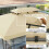 Outsunny Techo de Repuesto Beige 400 x 300 cm 5
