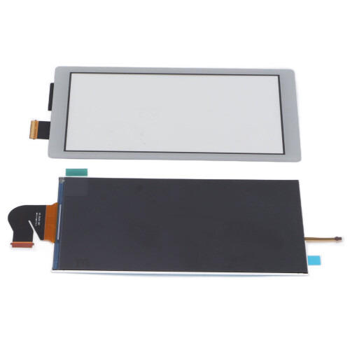 Durable Gray Replacement LCD Screen for Switch Lite, Glass + ABS