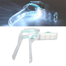 LED Vaginal Speculum Duckbill with 43mAh LR41 Battery Gynecological Exam Tool