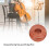 Cello-Rutschmatte, Rosenholz + EVA, 10 cm Durchmesser, schützt den Anker 6