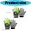 Shock-Absorbing Antislip Breathable Mountain-green gray L 4