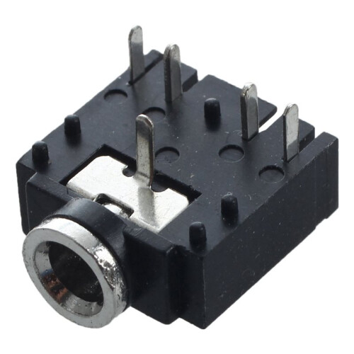 20 Pcs 5 Pin PCB Mount Female 3.5mm Stereo Jack Socket Connector 2