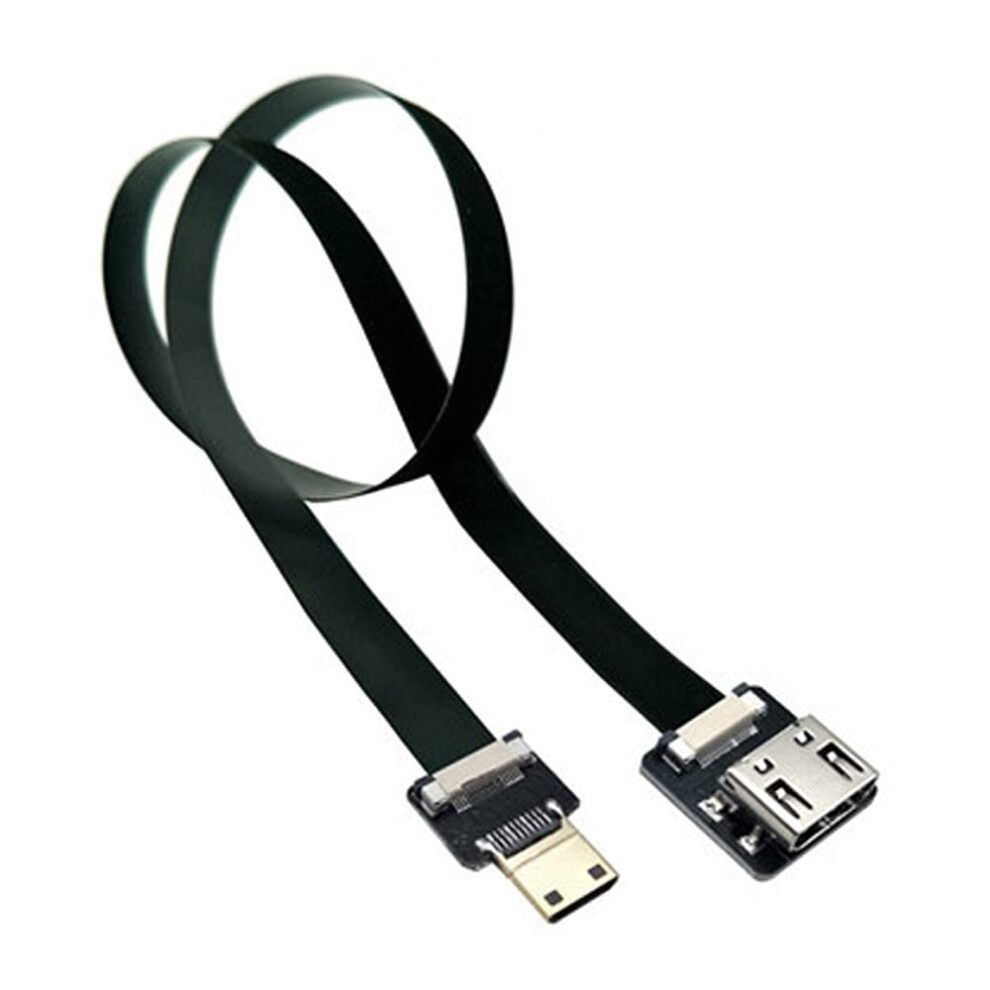 Fpv Hdmi Cable Ultra Fpc Ribbon Mini To Micro Hdmi Adapter For Drone Aerial Photography 0.3M0.8m Light 9092120245769