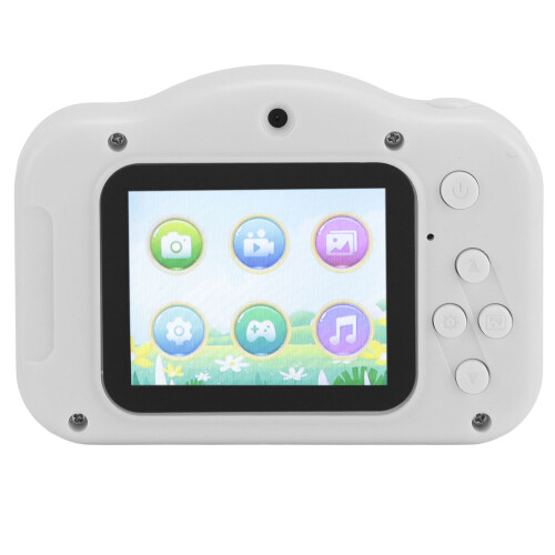 Kids Camera 40MP 1080P 2.0" Screen 8X Zoom White 1