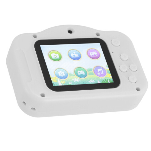Kids Camera 40MP 1080P 2.0" Screen 8X Zoom White 2