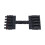 5-Way Solar Panel Cable Branch Connector IP67 Waterproof, 20A/30A 1