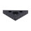 45 Aluminum Alloy Triangle Ruler, 15mm Thickness, Black 2