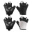 Light weight Half Finger Cycling Gloves Shockproofed-White L 2