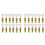 24Pcs DIY Tools Handmade Leather Goods Tools Suture Fixing Needle Leather Goods Fixed Needle Stitching 0-6mm 1