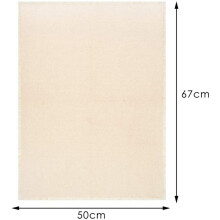 10X Punch Needle Tyg, Handarbetat Broderityg för Punch Needle och Rug-Punch, 26,4 X 19,6 Tum