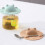 Set mit 6 Tassendeckeln im niedlichen Katzen-Design mit 2
