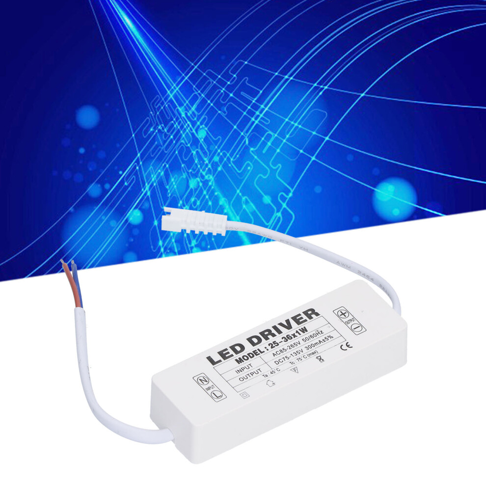 Led Driver 25-36 1W, Small Size, Good Heat Dissipation, Diy Connectors 7651391269892
