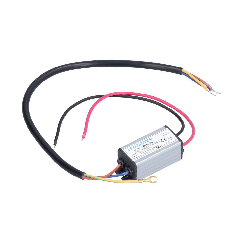 Versatile Led Power Adapter Ac 95-265V To Dc 12-26V 300Ma Waterproof Ip65 5031391269801