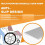 Threshold Ramps for Doorways Self Adhesive Threshold Ramp for Doorways, Wheelchairs, Strollers, Deceleration Ramp Grey 7