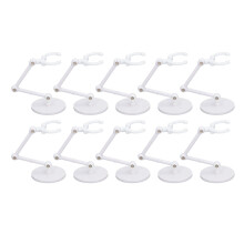Mini Doll Stand Holders for 6 Inch Action Figures – White, 145g