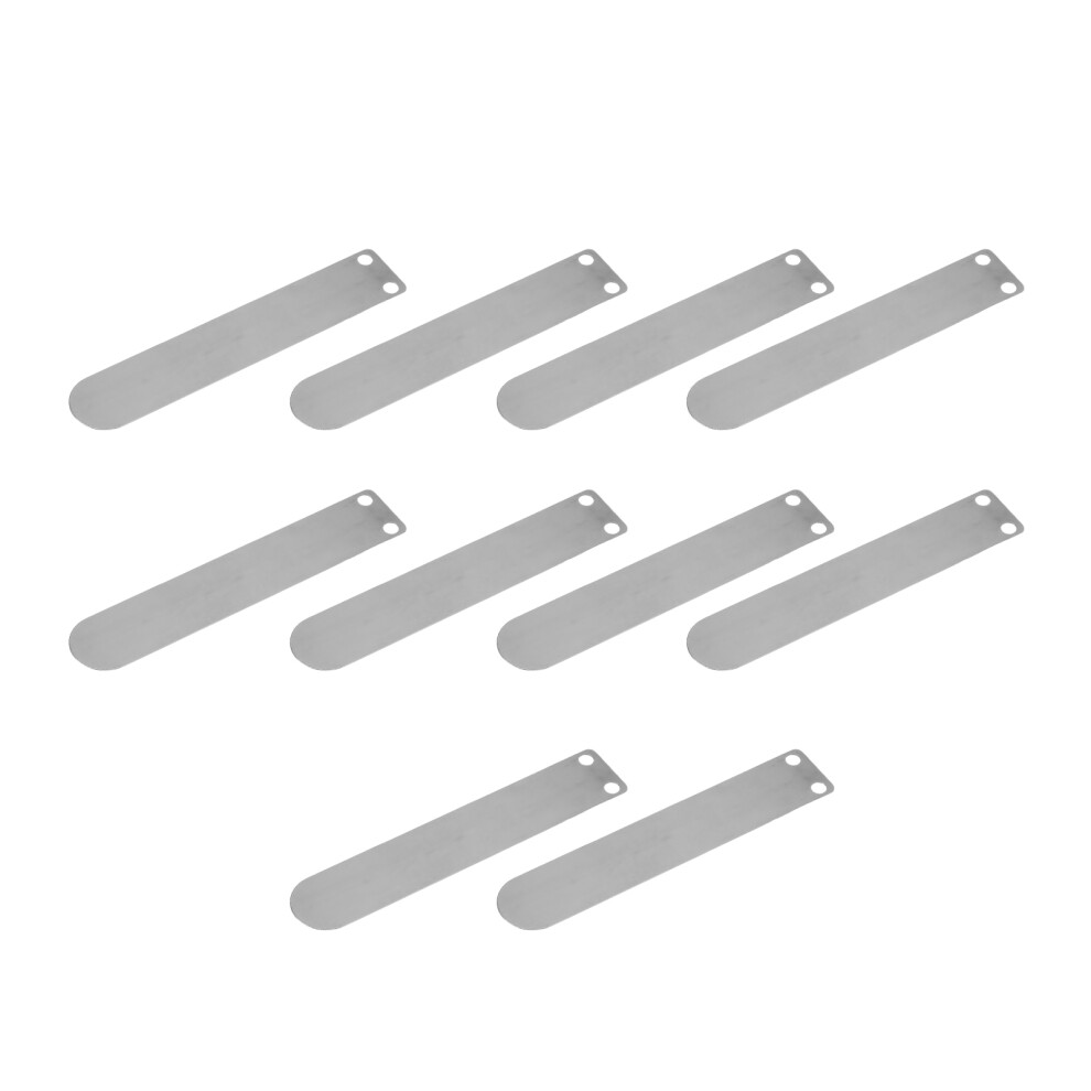 Set Of 10 Cast Iron Air Compressor Valve Plates Tongue Shape Intake Exhaust 7681391270987