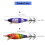 12PCS Realistic Plastic Squid Fishing Lures With Hook Glowing 3